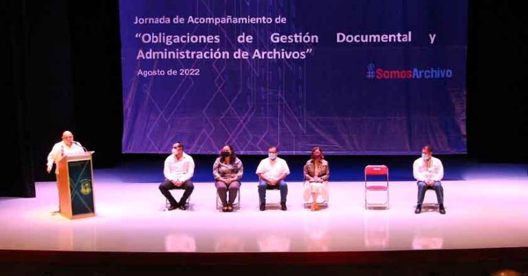 Destaca Chiapas en transparencia y administración de archivos