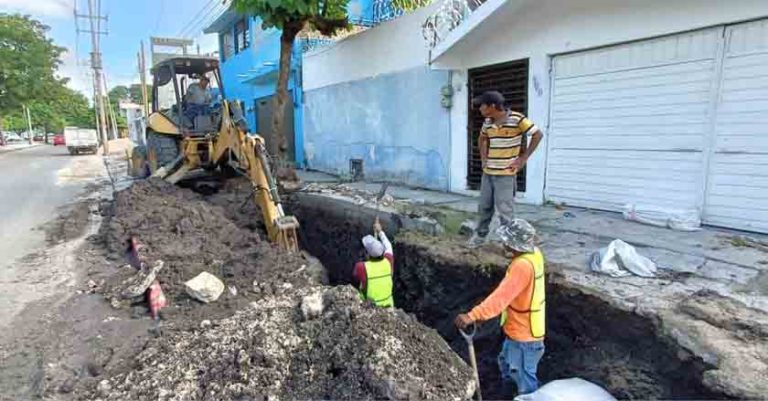 Informa SMAPA sobre conclusión y avances de obras de rehabilitación de drenajes sanitarios