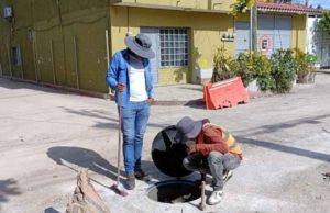Ejecuta SMAPA obra de rehabilitación de drenaje sanitario en Colonia Terán
