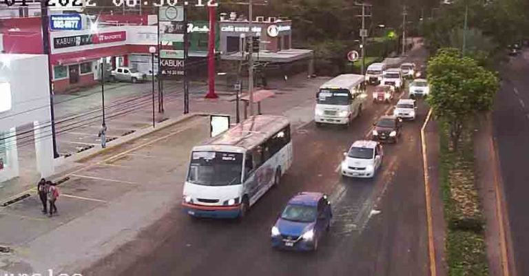 Reporte vial 01 de Agosto