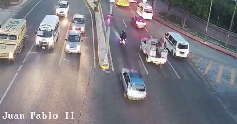 Reporte vial 25 de Agosto