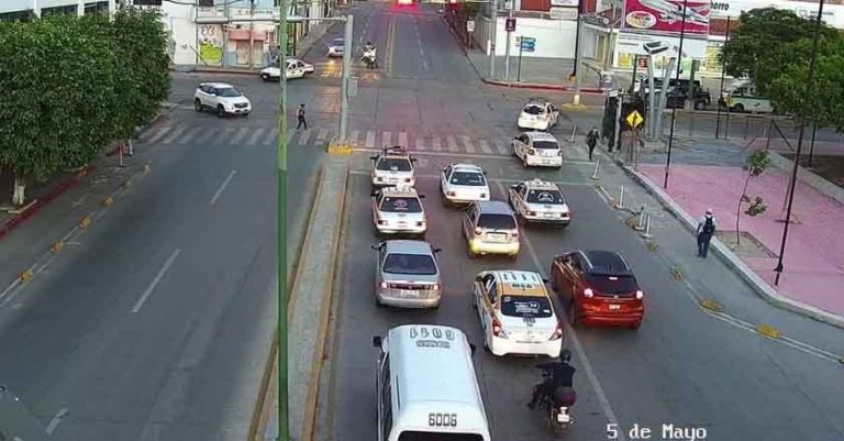 Reporte vial 18 de Agosto