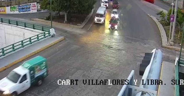 Reporte vial 03 de Agosto