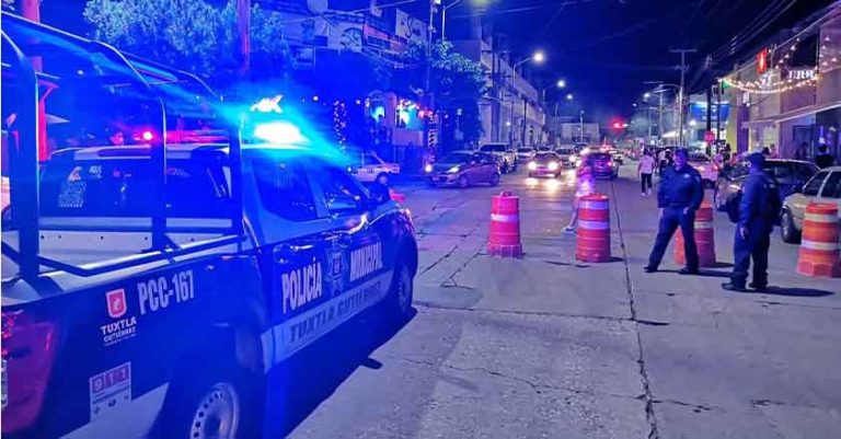 Mediante operativo en Zona Dorada garantizamos seguridad de jóvenes: Alexis Zuart