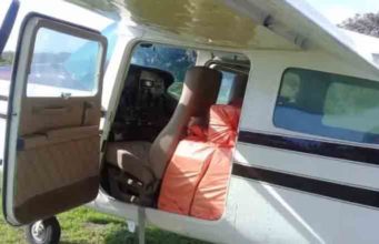 Aseguran en Chiapas una avioneta con más de media tonelada de cocaína