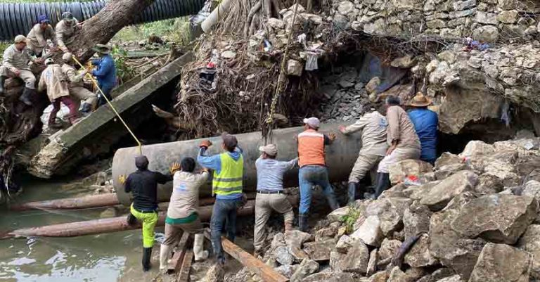 Implementa SMAPA suministro alterno de agua potable a colonias afectadas