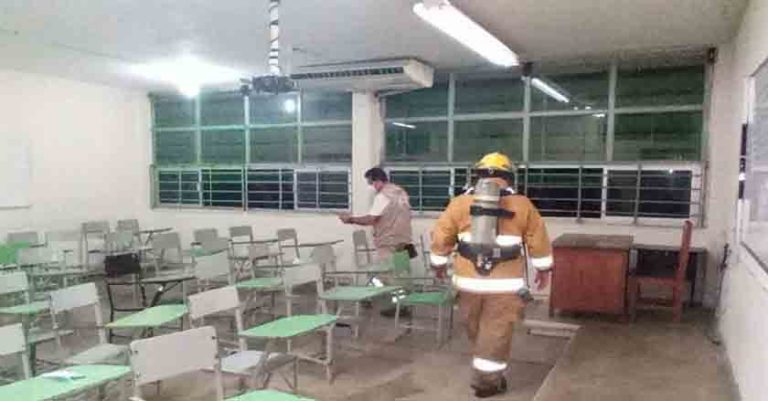 Al menos 34 alumnos de secundaria resultan intoxicados por fuga de gas en Chiapas