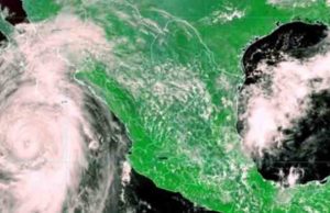 Huracán ‘Kay’ se degrada a categoría 1 frente a costas de Baja California Sur