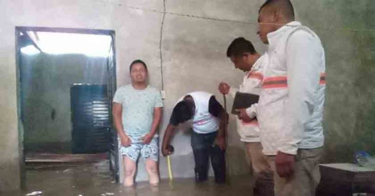 Lluvias provocan deslaves e inundaciones en Chiapas