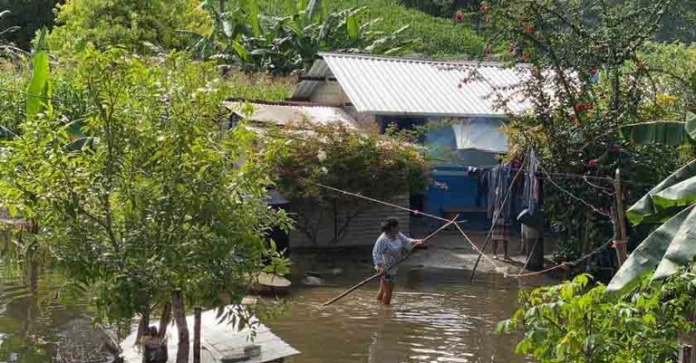 Familias afectadas por lluvias en incertidumbre