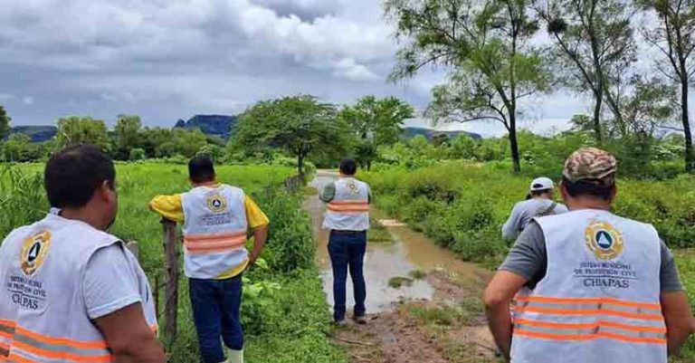 Ante lluvias, establecen refugios temporales en Jiquipilas