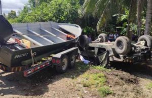 Vuelca vehículo de la Sedena en Chiapas y deja dos militares heridos