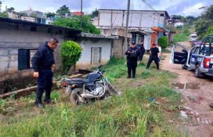 Recupera Policía Municipal motocicleta robada