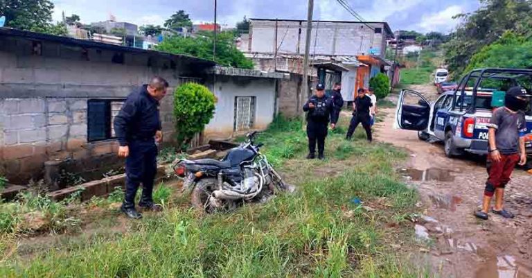 Recupera Policía Municipal motocicleta robada