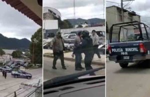 Hombres armados dispararon contra policías municipales en San Cristóbal de las Casas