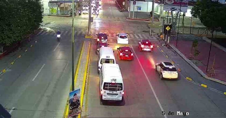 Reporte vial 08 de Septiembre