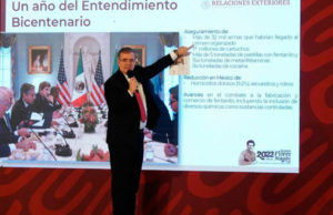 SRE anuncia campaña conjunta entre México y EUA para informar sobre riesgos de fentanilo