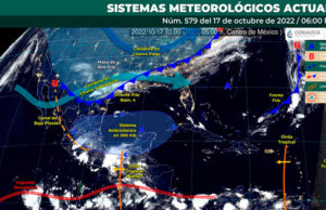 Se prevén lluvias para la mitad de los estados del país ocasionadas por 3 fenómenos atmosféricos