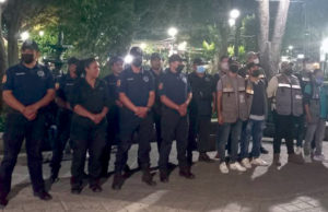 Cuida SSPM a visitantes en parque de la Marimba, Bicentenario y catedral