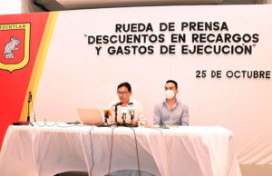 Anuncia Tesorero de Tuxtla Gutiérrez a descuento del 100% en recargos del pago predial y otros derechos