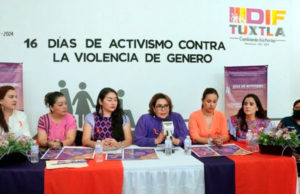 16 días de activismo en Tuxtla contra la violencia de género