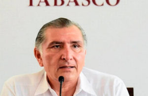 Marcha en defensa del INE fue una caricatura: Adán Augusto López