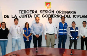 Presenta ICIPLAM informe trimestral de actividades en la Tercera Sesión Ordinaria de la Junta de Gobierno