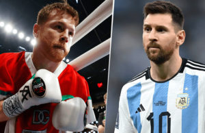 Canelo Álvarez se enojó con Messi y lo amenazó por un supuesto gesto con la camiseta de México