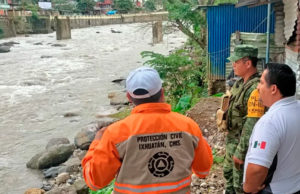 El frente frío número 10 deja más de 40 viviendas afectadas en la zona norte de Chiapas
