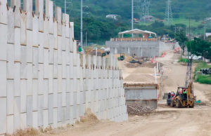 Reanudan trabajos de construcción del paso a desnivel de Libramiento Norte en Tuxtla Gutiérrez