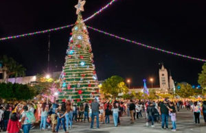 Celebra Carlos Morales asistencia de los capitalinos a los parques rehabilitados por SEDATU y con temática navideña