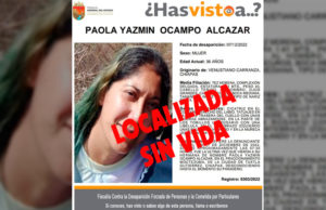 Localizan sin vida a Paola Yazmin, fue encontrada en la cisterna de la escuela donde trabajaba
