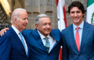 “No hubo ninguna discrepancia”, dice AMLO sobre reunión con Biden y Trudeau