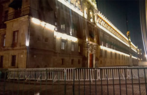 Blindan el Centro Histórico por encuentro de Biden y Trudeau con AMLO en Palacio Nacional
