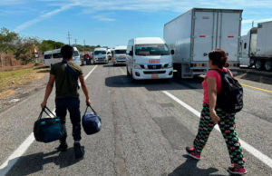 Liberan carretera costera de Chiapas tras varios días de bloqueo