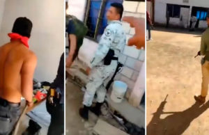 Sujetos armados expulsaron a la Guardia Nacional de un campamento en Frontera Comalapa, Chiapas