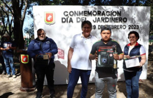 Celebran en Tuxtla Gutiérrez el Día del Jardinero con un reconocimiento al personal de la Dirección de Imagen Urbana y Áreas Verdes