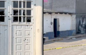 Terror en las calles de Cintalapa por fuerte balacera a plena luz del día