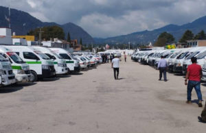 Transportistas de San Cristóbal realizan paro para exigir seguridad en carreteras de la región