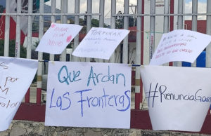 Protestan en Chiapas por incendio en estación migratoria de Juárez