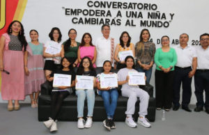 Lleva a cabo Ayuntamiento de Tuxtla el Conversatorio “Empodera a una niña y cambiarás el mundo”