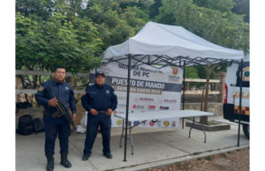 Mantiene SSPM despliegue policial por vacaciones de Semana Santa