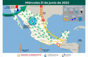 Se pronostican para hoy, miércoles, lluvias intensas en Chiapas