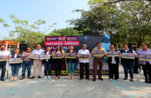 El sistema DIF Tuxtla dio arranque a la campaña “No Más Niños en la Calle”