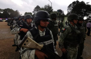 Despliegan operativo con 150 elementos del Ejército y de la GN en frontera entre Chiapas y Guatemala