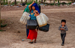 Indígenas de Zinacantán padecen los estragos de la ola de calor y la crisis climática, pues sus fuentes de agua se han secado