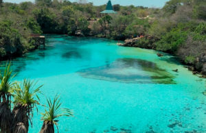 UNAM alerta por cambio en los colores de la Laguna de Montebello