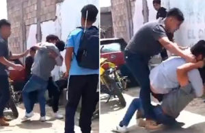 Alumnos golpean a compañero de secundaria en Pueblo Nuevo Solistahuacán, Chiapas