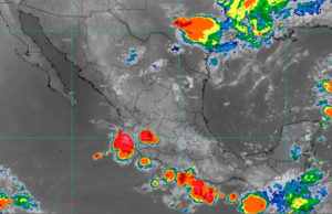 Éste lunes Chiapas, Coahuila, Campeche y Yucatán tendrán lluvias puntuales muy fuertes