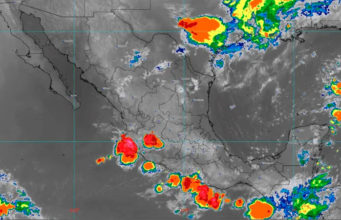 Éste lunes Chiapas, Coahuila, Campeche y Yucatán tendrán lluvias puntuales muy fuertes